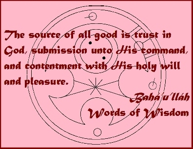 The source of all good is trust in God, submission unto His command, and contentment with His holy will and pleasure. #Baha'i #Contentment #bahaullah #WordsOfWisdom